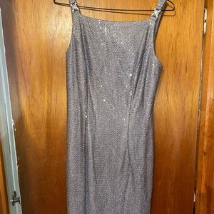 Womens Silver Dress
